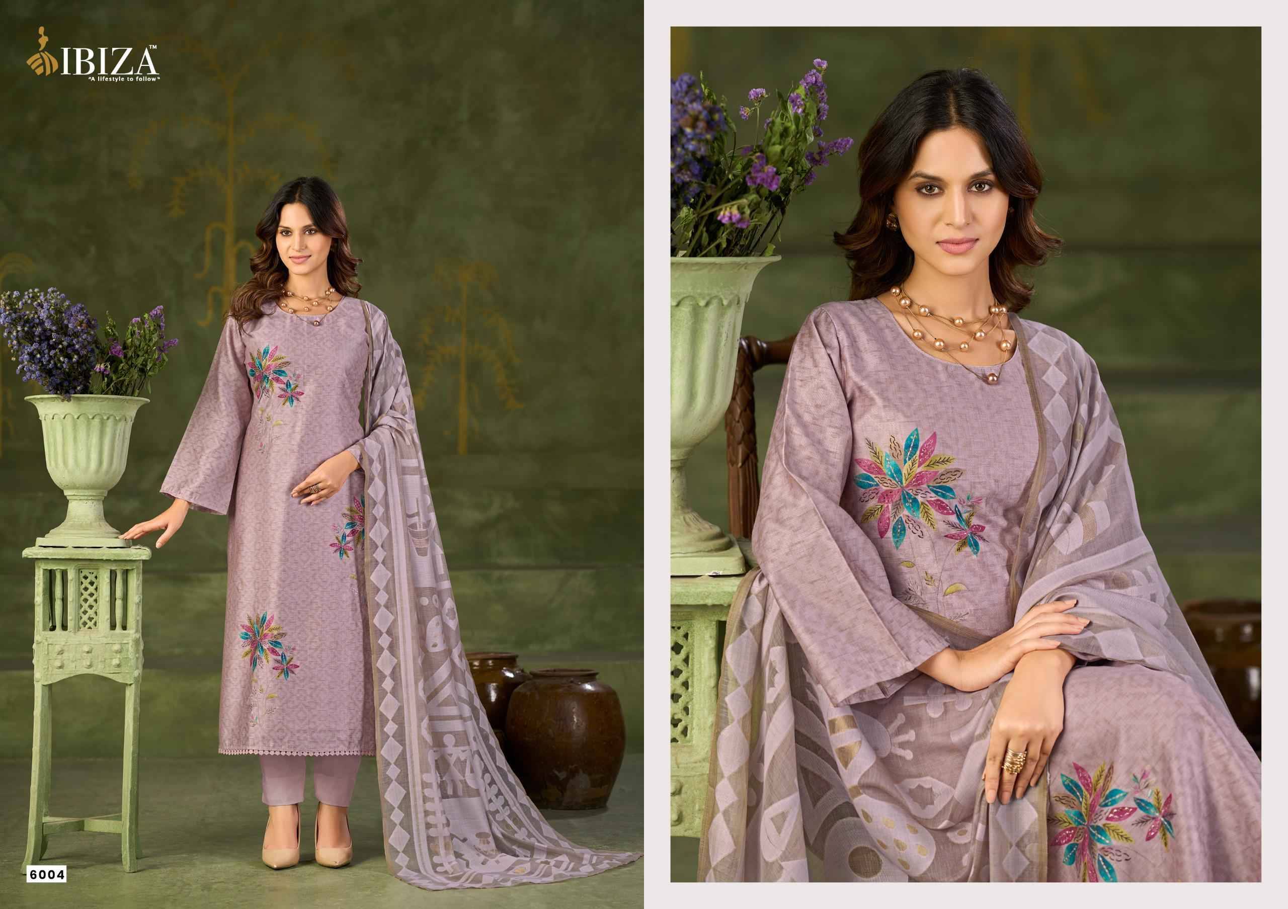 ONERA By Ibiza 6001 to 6004 Series Designer Festive Suits Beautiful Fancy Stylish Colorful Party Wear & Occasional Wear Digital print Dresses At Wholesale Price